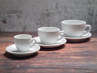 Espresso Tasse classic weiß