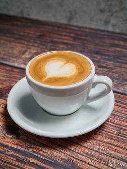 Kaffee Tasse classic weiß