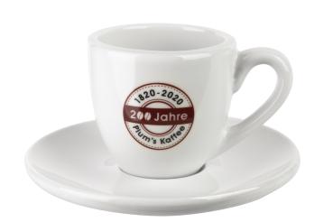 Espressotasse Plum’s Kaffee - Jubiläum