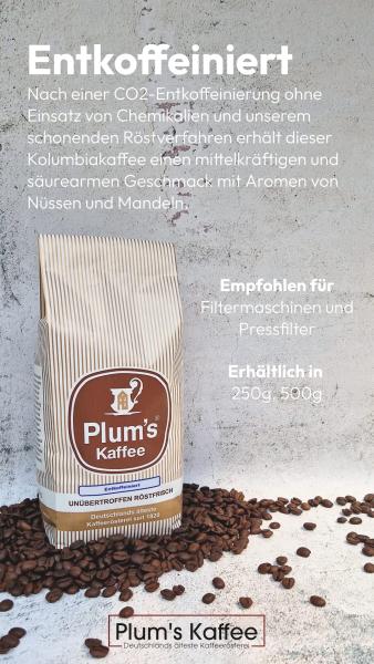 Entkoffeiniert
