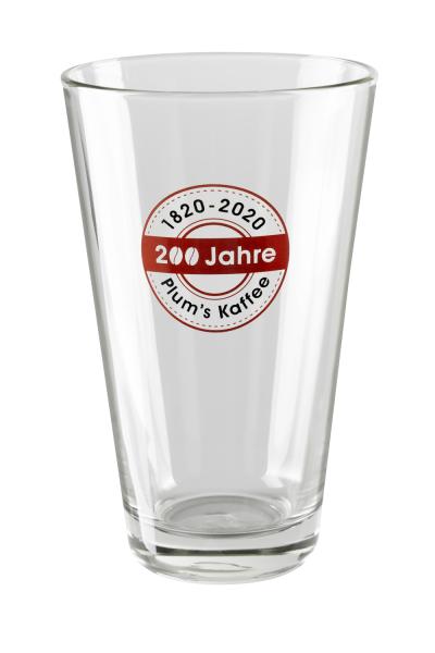 Latte Macchiato Glas Jubiläum