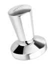 Motta Tamper aus poliertem Aluminium mit 53mm Durchmesser.